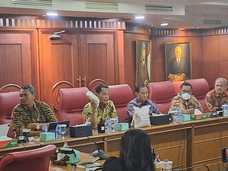 Stok Beras 683 Ribu Ton, Bulog: Cukup sampai Lebaran 2023. (Foto: MNC Media).