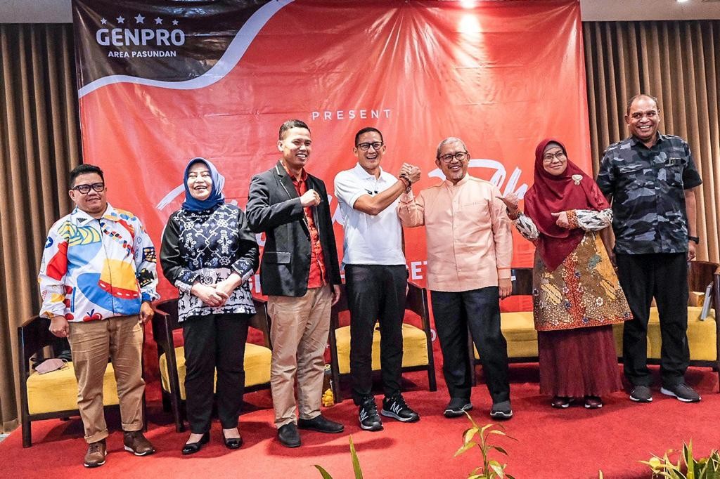 Sandiaga Dorong UMKM Naik Level Korporasi Demi Ciptakan 4,4 Juta Lapangan Kerja di 2024. (Dok. Kemenparekraf)