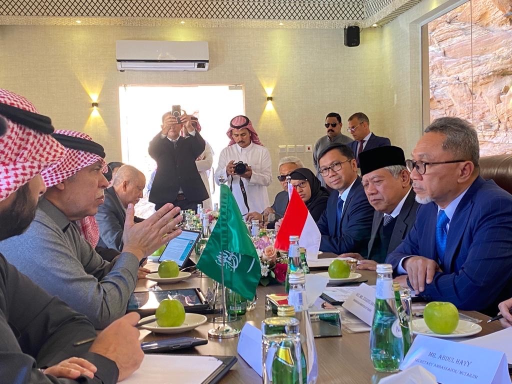 Temui Mendag Arab Saudi di Riyadh, Zulhas Ajak Kerja Sama Perdagangan (Dok.Ist)