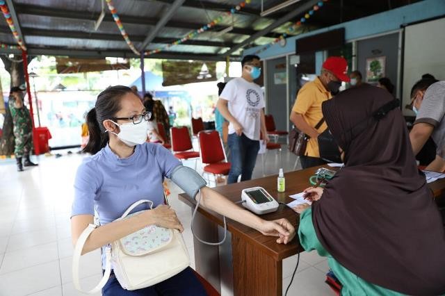 Vaksin Booster Kedua Tersedia di Puskesmas Kecamatan hingga Kelurahan (Foto: MNC Media/ Yohannes)