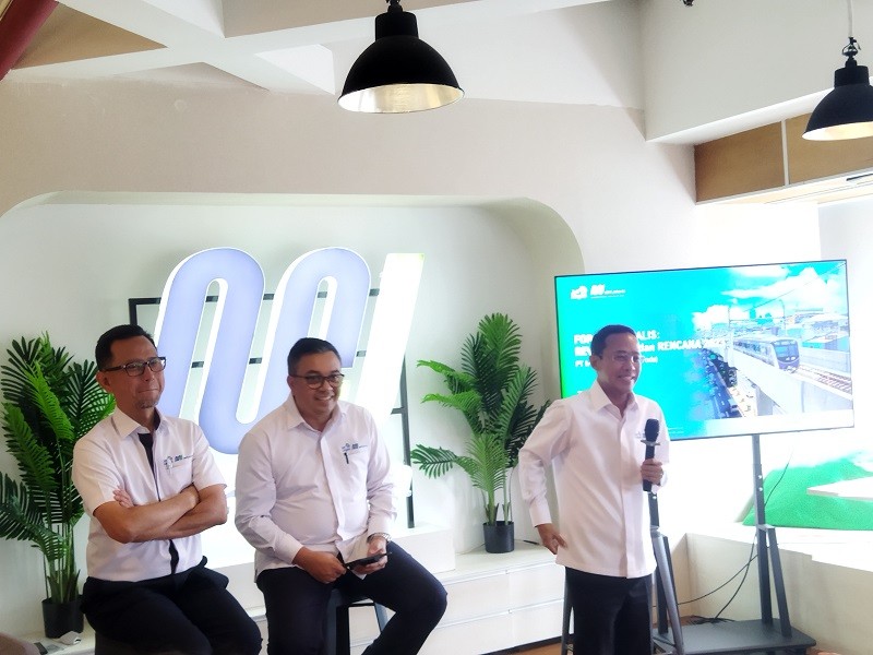 Soal Rencana Akuisisi KCI, Ini Penjelasan Bos MRT Jakarta. (Foto: Heri Purnomo/MPI).