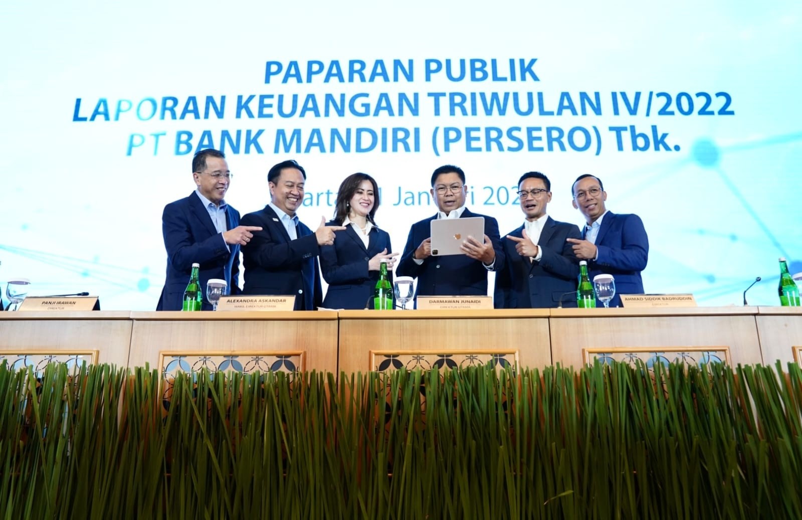 Laba Mandiri (BMRI) Melonjak 46 Persen Jadi Rp41 Triliun di 2022 (FOTO:Dok Ist)