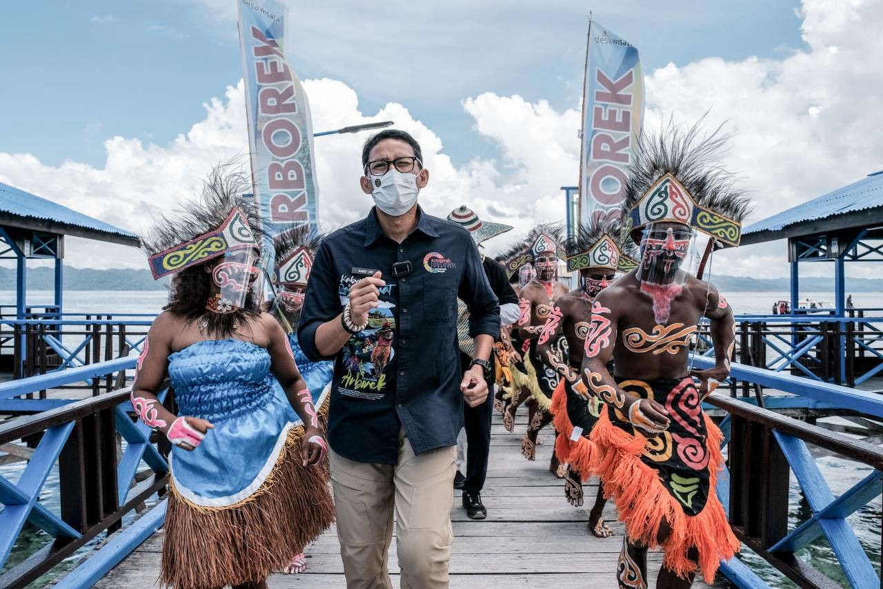 Luncurkan ADWI 2023, Sandiaga Uno Bidik 4.000 Desa Wisata (Foto: MNC Media)