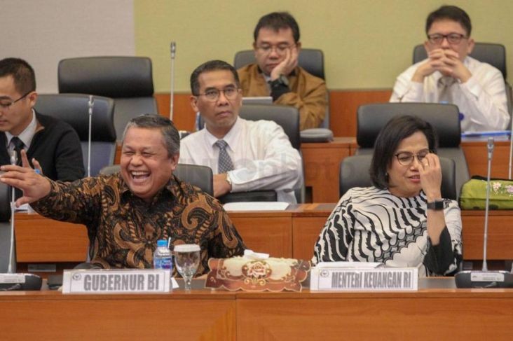 Masuk Bursa Calon Gubernur BI, Sri Mulyani Geleng-Geleng Kepala (Foto: MNC Media)