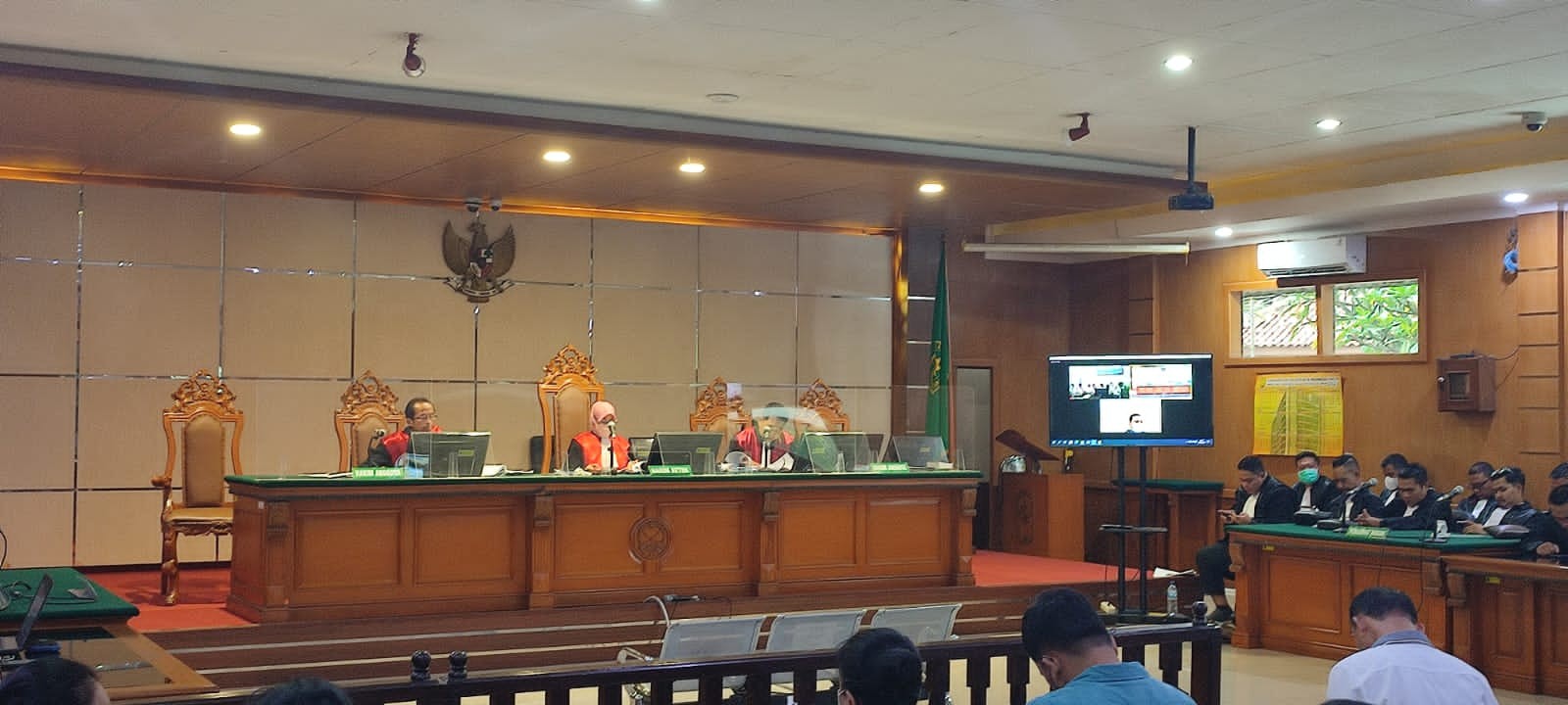 Bos DNA Pro Divonis Empat Tahun Penjara dan Denda Rp2 Miliar. (Foto: Agung Bakti Sarasa/MNC Media)