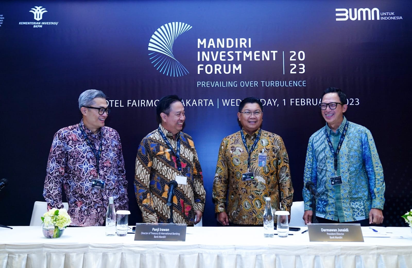 Lewat Investment Forum, Mandiri Raih Dana USD12 Triliun. (Foto: MNC Media)