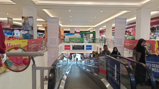 Mirip Daerah Lain, Transmart Lampung Hanya Ramai saat Weekend (Foto: MNC Media/ Ira Widyanti)