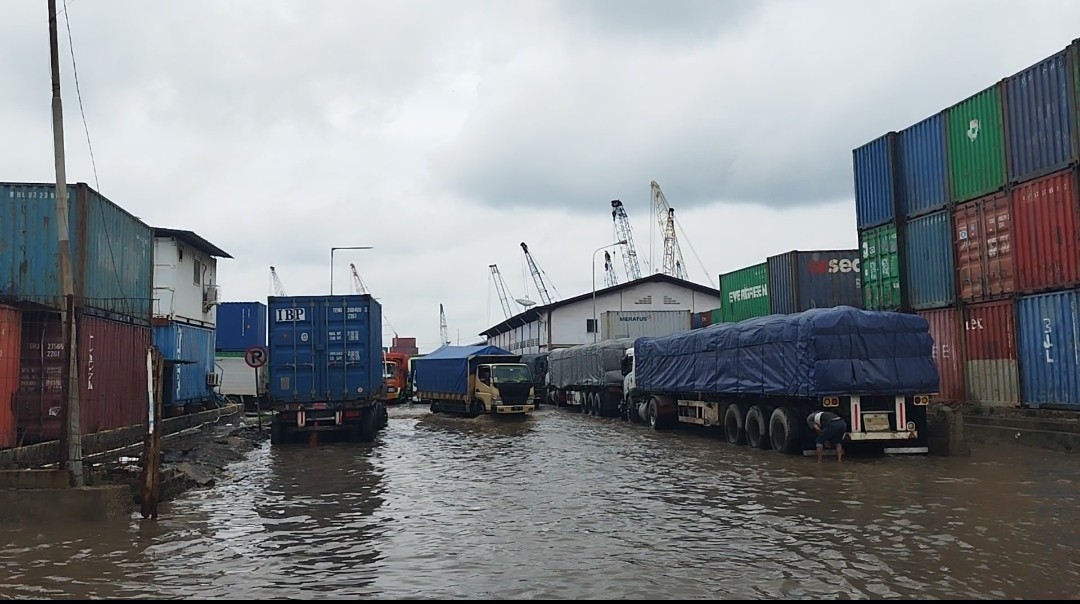 Menhub Dorong Percepatan Penanganan Rob di Pelabuhan Tanjung Emas. (Foto: MNC Media)