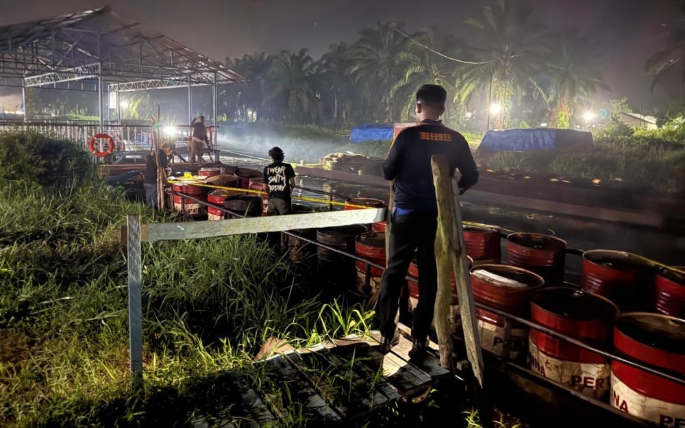 Polisi Bongkar Mafia Solar Subsidi di Riau, Sita 10 Ribu Liter BBM Ilegal