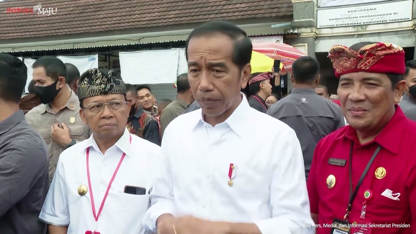 Soal Johnny Plate Dipanggil Kejagung, Jokowi: Semua Harus Hormati Proses Hukum. (Foto: MNC Media).