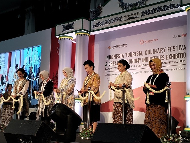 Jumlah Transaksi di Pameran Parekraf ATF 2023 Capai Rp1,4 Miliar dalam Hitungan Jam. (Foto: MNC Media)