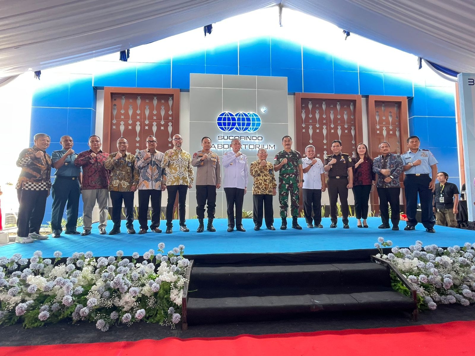 Perluas Pasar, IDSurvey Bangun Laboratorium Sucofindo di Pontianak.(Foto: IDSurvey)