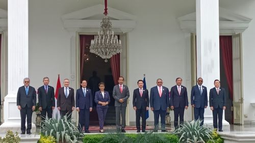 Terima Kunjungan Para Menlu Asean Ini Yang Diungkapkan Jokowi