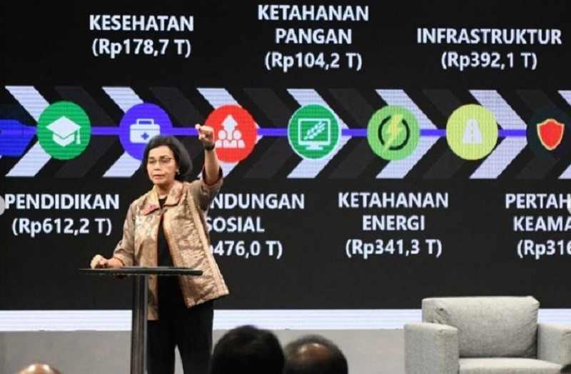 Sri Mulyani Anggarkan Rp25,01 Triliun Buat Pemilu 2024. (Foto: IG @smindrawati).