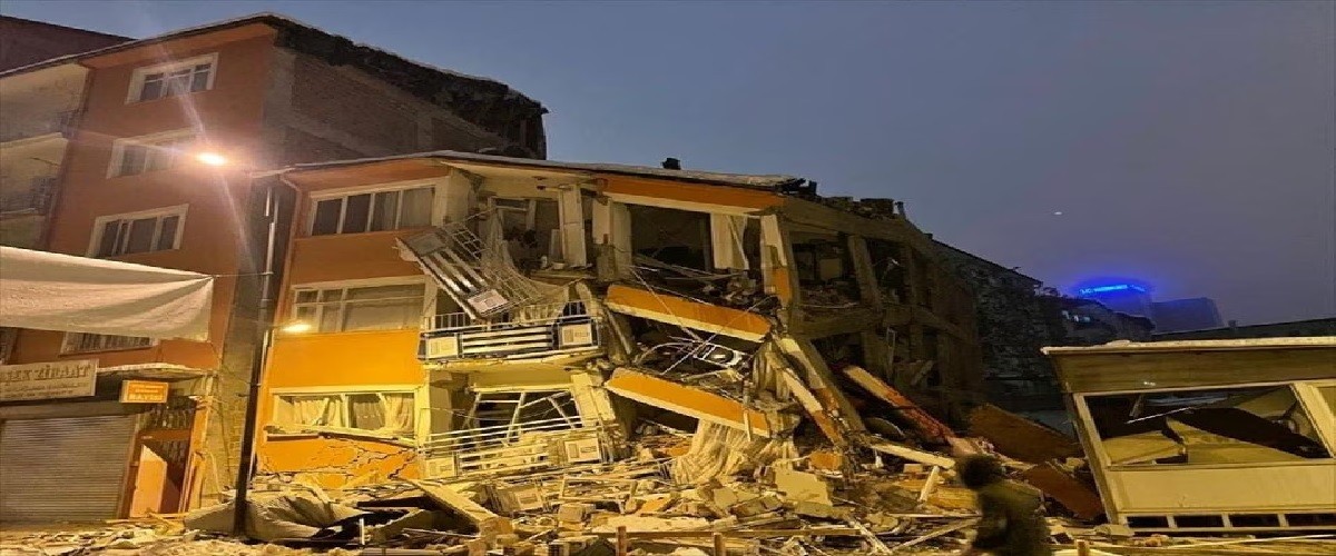 Gempa Turki dan Suriah, Bangunan Runtuh saat Warga Sedang Terlelap. (Foto: Okezone/Dok)