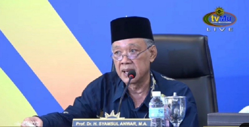 Muhammadiyah Sebut Awal Puasa akan Sama, tapi Lebaran dan Idul Adha Beda. (Foto: TV MU).