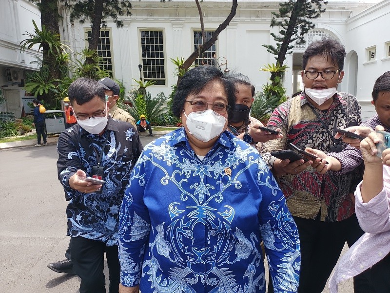 Dipanggil Jokowi ke Istana, Menteri LHK: Bahas Perhutanan Sosial. (Foto: Raka Dwi/MPI).