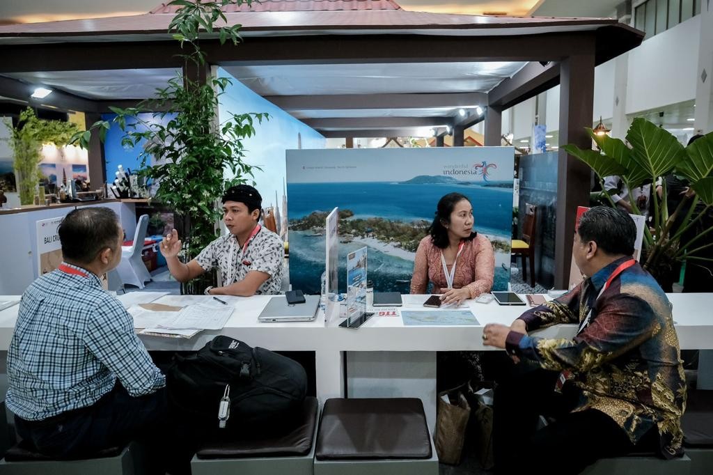 Sandiaga Sebut Transaksi Business to Customer TRAVEX ATF 2023 Capai Rp8,12 Miliar (FOTO:Dok Ist)