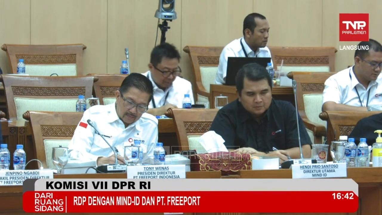 Ini Jawaban Dirut MIND ID Soal Utang Pajak Anak Usaha PGN saat Menjabat dulu. (Foto: YouTube TV Parlemen)