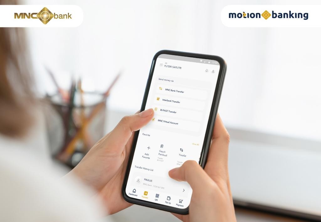 Pakai MotionBanking, Aplikasinya Mudah dan Banyak Promonya. (Foto: MNC Media)