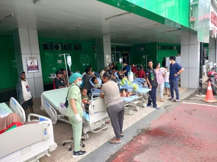 2.136 Jiwa Mengungsi Akibat Gempa M 5,4 Jayapura. (Foto: Pusdalops BNPB)