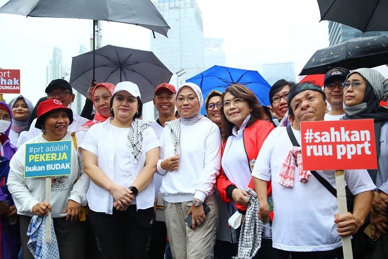 Menaker Sebut RI Mendesak Butuh UU PPRT. (Foto: MNC Media).