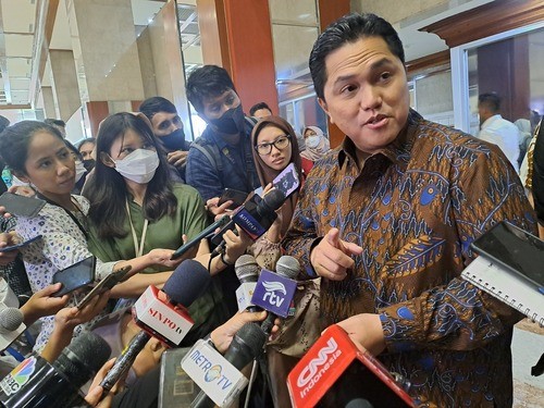 Ada Dugaan Korupsi di Tiga BUMN, Erick Thohir Dorong Kerja Efisien. (Foto: MNC Media)