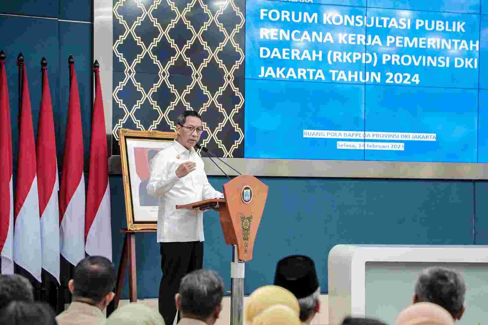 Heru Paparkan Arah Pembangunan Jakarta 2024, Fokus Ekonomi dan Kualitas Pelayanan. (Foto: Dok. Pemprov DKI Jakarta)