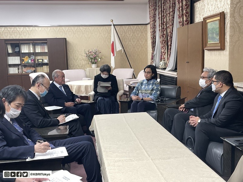 Sri Mulyani ke Jepang, Dubes Heri: RI Banjir Pujian Sukses Tangani Krisis. (Foto: Ist).