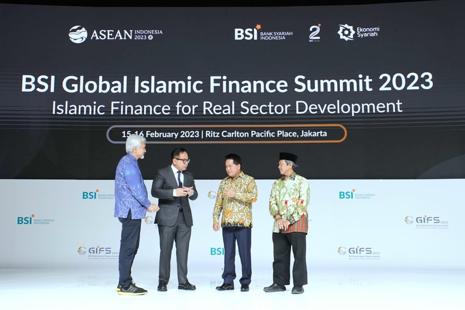Global Islamic Finance Summit 2023, Komitmen Kuat BSI Dorong Kemajuan Ekonomi Syariah Indonesia. (Foto: Dok.BSI/Adv)