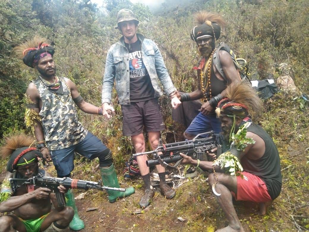 Pilot Susi Air Philip Mark Martein berhasil dibebaskan usai disandera. Dia segera diterbangkan ke Jakarta. (Istimewa)