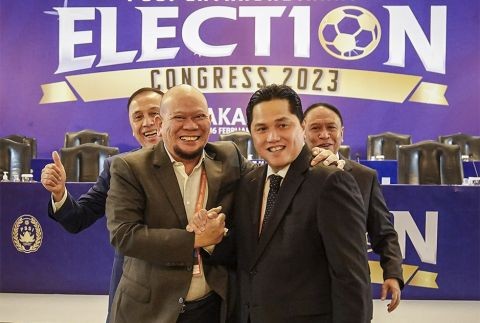 Erick Thohir Jadi Ketum, Mahfud MD: Dia Mampu Mengurus PSSI Tanpa Harus Korupsi. (Foto: MNC Media)