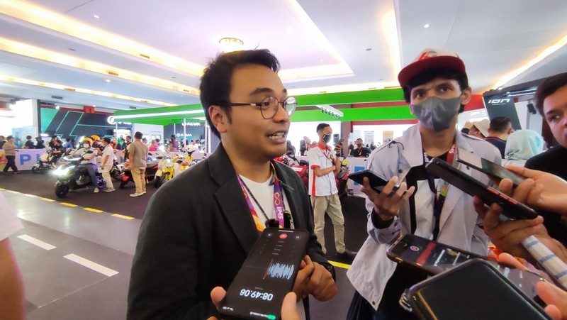 Luncurkan Produk Baru, GESITS Klaim TKDN Capai 46,72 Persen (foto: MNC Media)