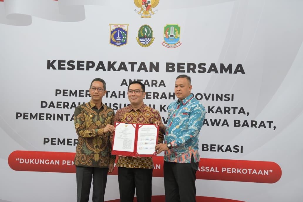 Proyek MRT Tomang-Medan Satria Dimulai 2024, Heru Budi: Masyarakat Jadi Disiplin Waktu. (Foto: Pemprov Jabar)