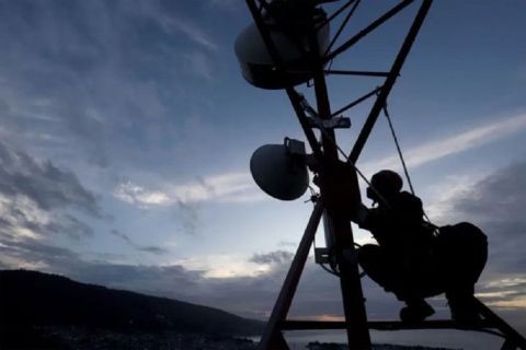 PLN Pasok Listrik Menara BTS XL Axiata (EXCL) dengan Teknologi Ini. (Foto MNC Media)