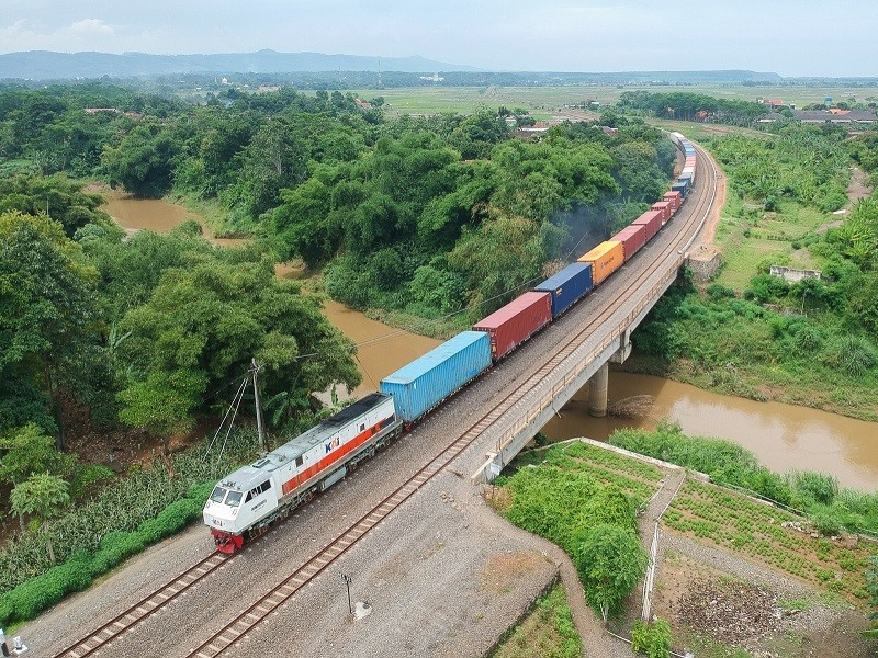 KAI Angkut 5,5 Juta Ton Barang di Januari 2025, Paling Banyak Batu Bara. (Foto MNC Media)