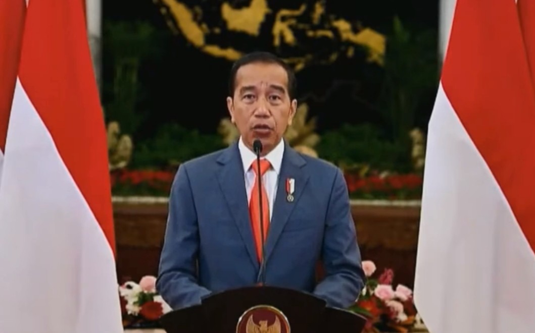Jokowi Singgung Kasus Suap Pengurusan Perkara saat Sidang Istimewa MA (Foto: MNC Media)