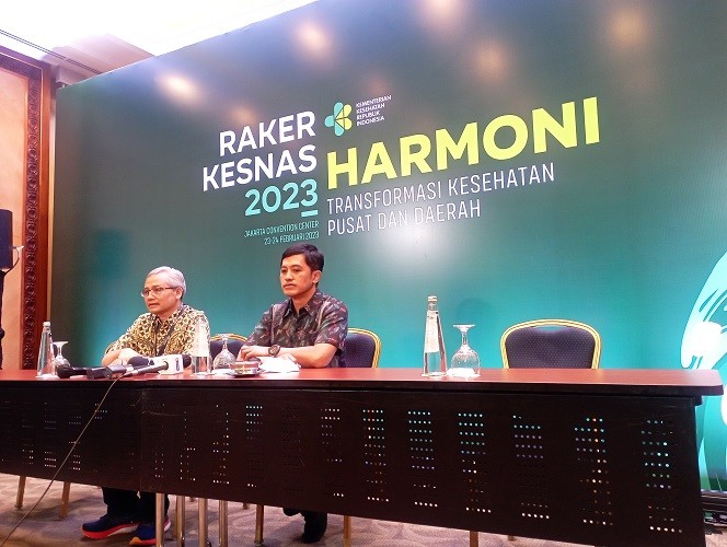 Heboh Beda Data Kasus Ortus Covid-19 Kemenkes dan Dinkes DKI, Ini Jawaban Wamenkes. (Foto: Kevi Laras/MNC Media)