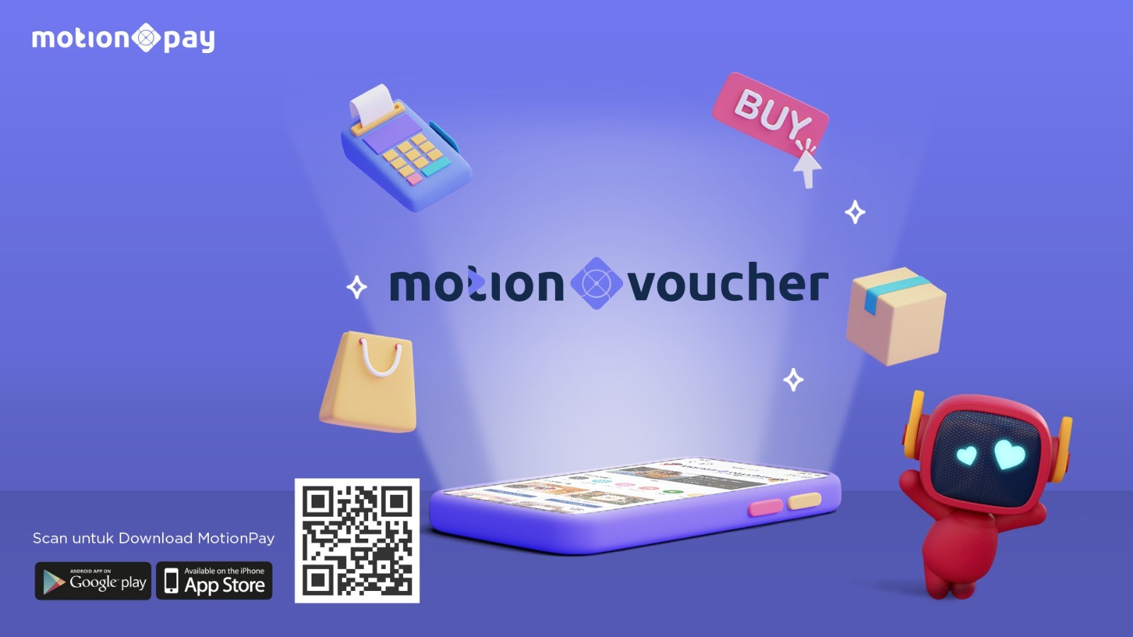 Baru Nih, MotionPay Kini Bisa Beli Beragam Voucher Menarik di MotionVoucher. (Foto: MNC Media)