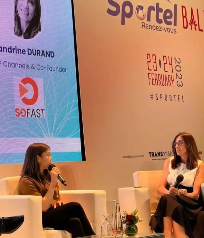 Clarissa Pembicara di Sportel Rendez-vouz Bali, Hary Tanoesoedibjo: Congrats! (Foto: MNC Media)