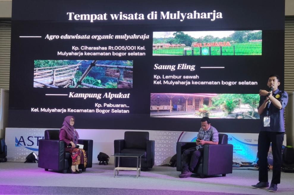 Sandiaga Promosikan 9 Desa Wisata di Ajang ASTINDO Travel Fair 2023. (Foto: MNC Media)