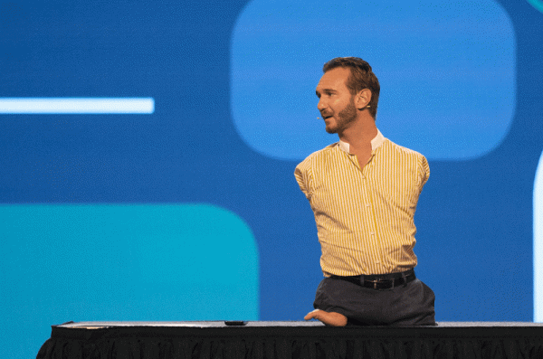 Kisah Inspiratif Nick Vujicic, Miliki Keterbatasan Fisik tapi Bisa Mengubah Hidup Jutaan Orang. (Foto: Kisah Inspiratif Nick Vujicic)