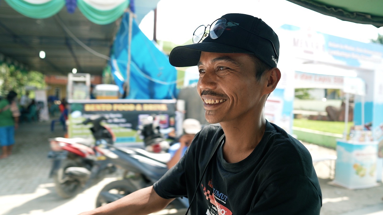 Kecipratan Ajang F1 Powerboat, Tukang Becak Motor Raup Penghasilan Empat Kali Lipat (Foto: MNC Media/ Atikah)