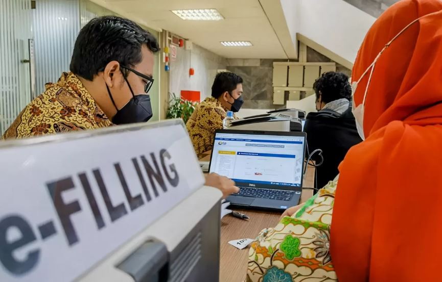 4,3 Juta Wajib Pajak Sudah Lapor SPT Tahunan 2023. (Foto MNC Media)