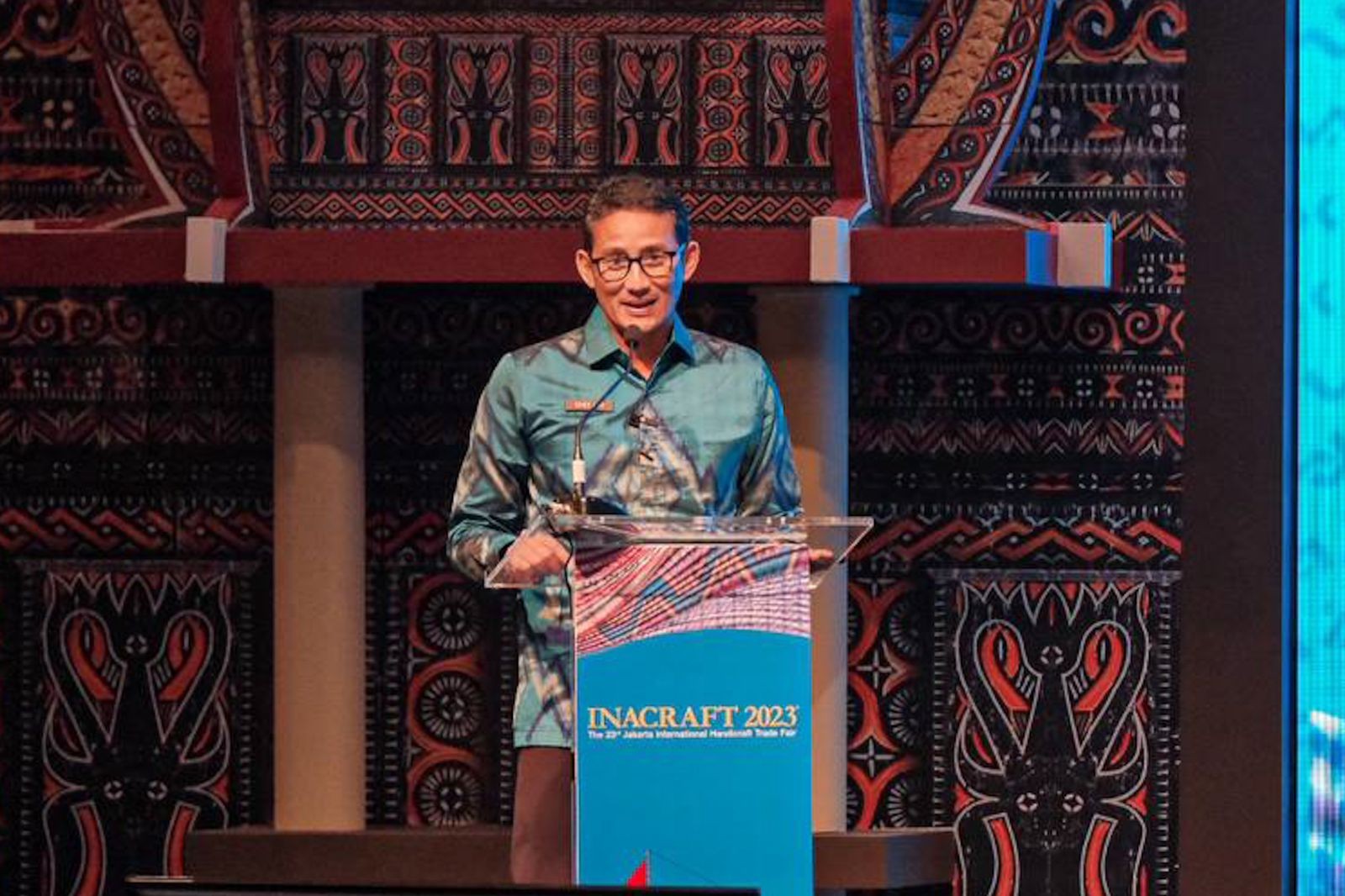 Buka INACRAFT 2023, Sandiaga Uno: Bangga Buatan Indonesia (FOTO: Ist)