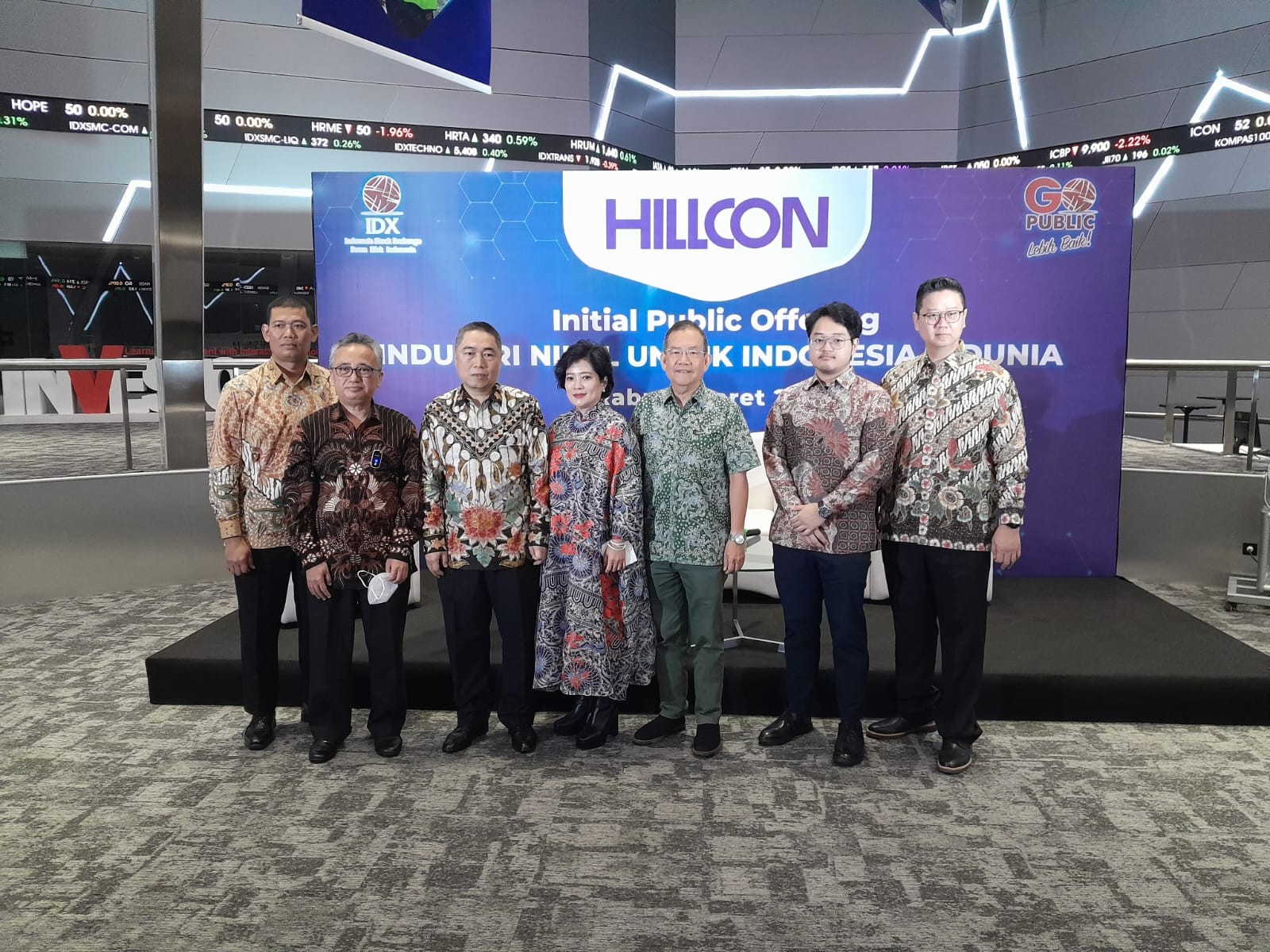 Usai Melantai, Hillcon (HILL) Incar Laba hingga Rp800 Miliar di 2023 (FOTO:Dok Ist)