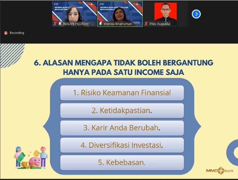 Ajak Masyarakat Pintar Atur Keuangan, MNC Bank Dukung Program Literasi IDXChannel.com. Foto: MNC Media.