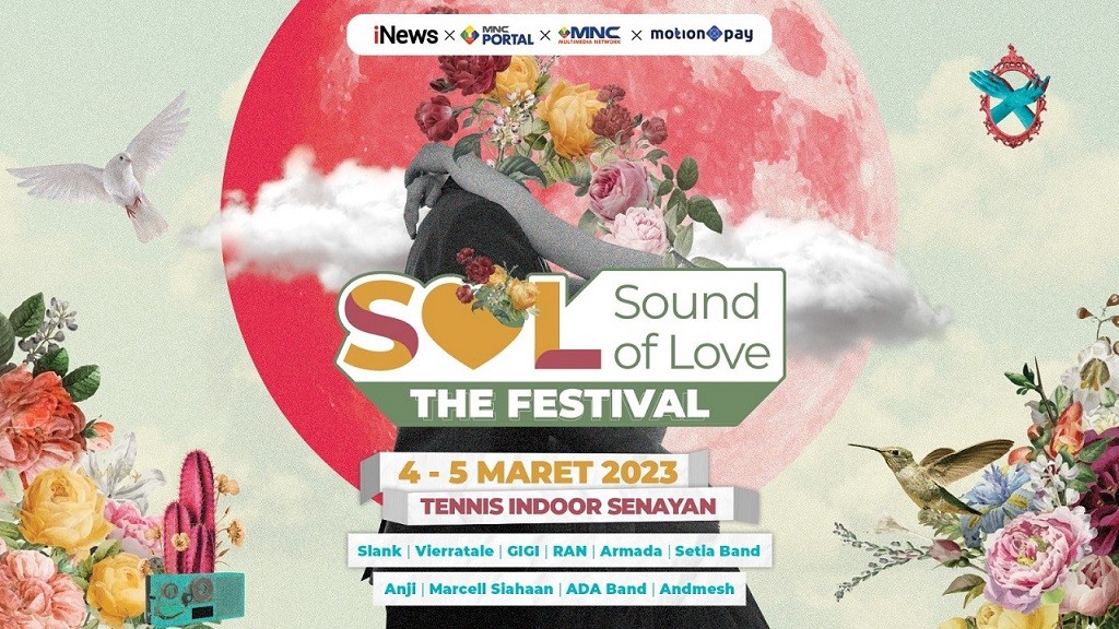 Harga Spesial Tiket Sound of Love the Festival Hanya di MotionPay. (Foto: MNC Media)