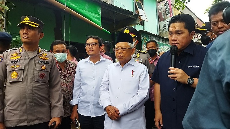 Erick Thohir Bakal Tata Ulang Depo Pertamina yang Dekat Rumah Warga. (Foto: Heri P/MPI).