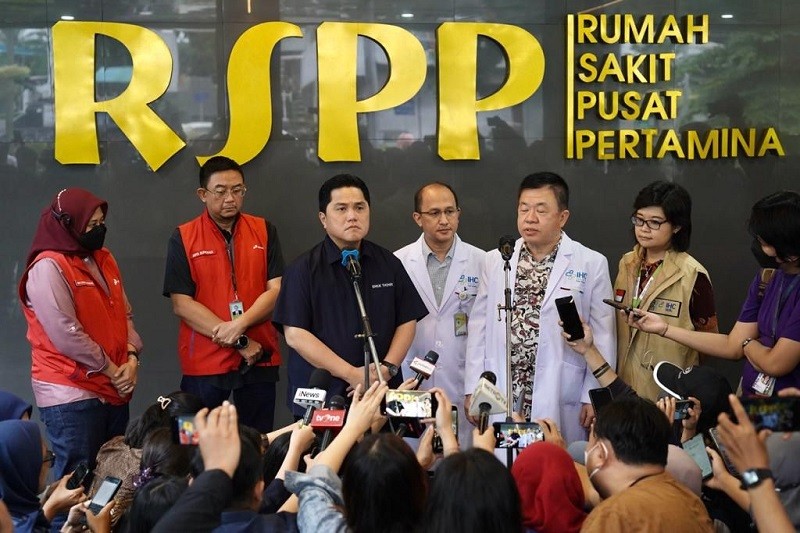 Usai Kebakaran Depo Plumpang, Erick Thohir Perintahkan Ini ke Empat BUMN. (Foto: MNC Media).